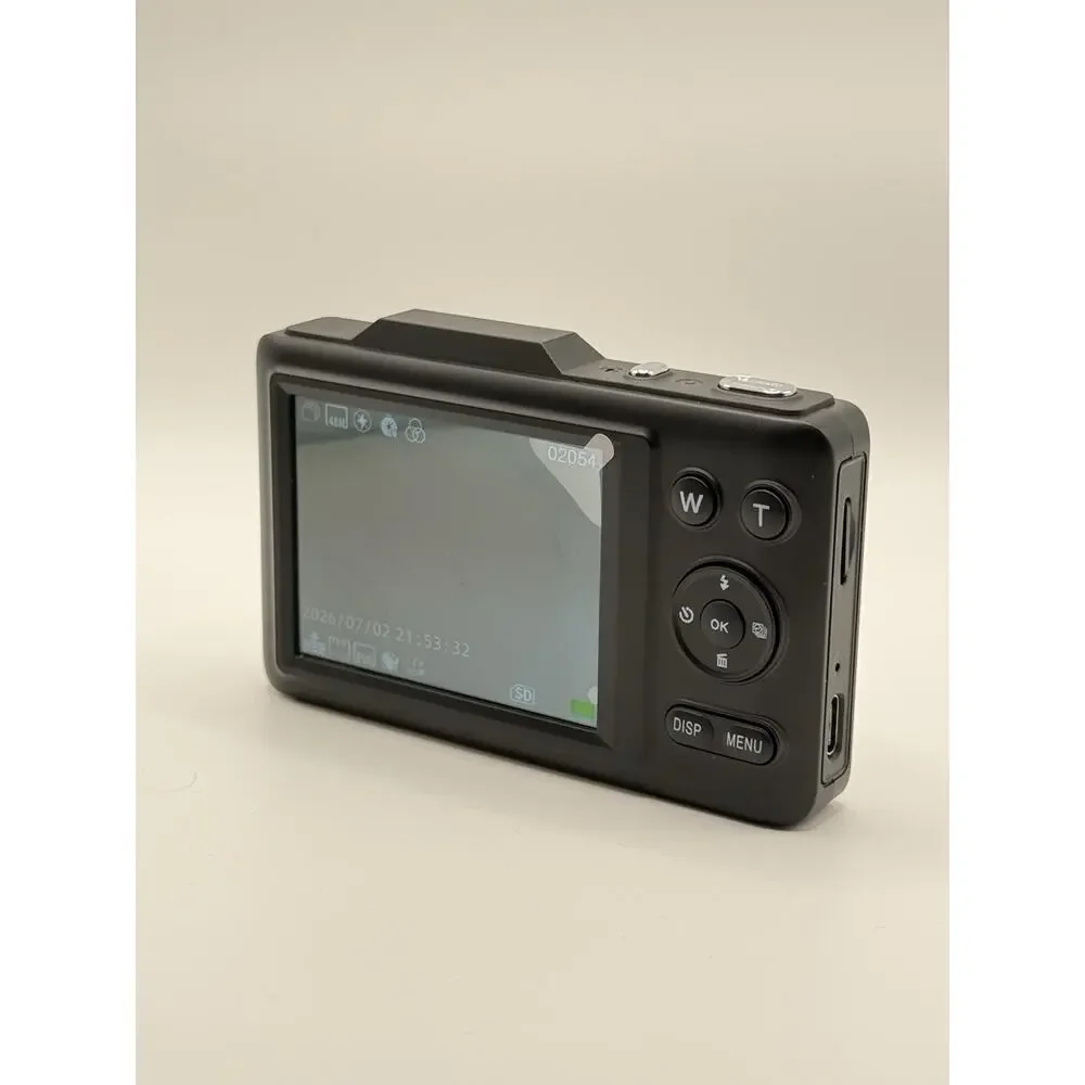4K Digital Camera w/ Autofocus & 16X Zoom, Anti-Shake, 48MP, 32GB Card, Compact